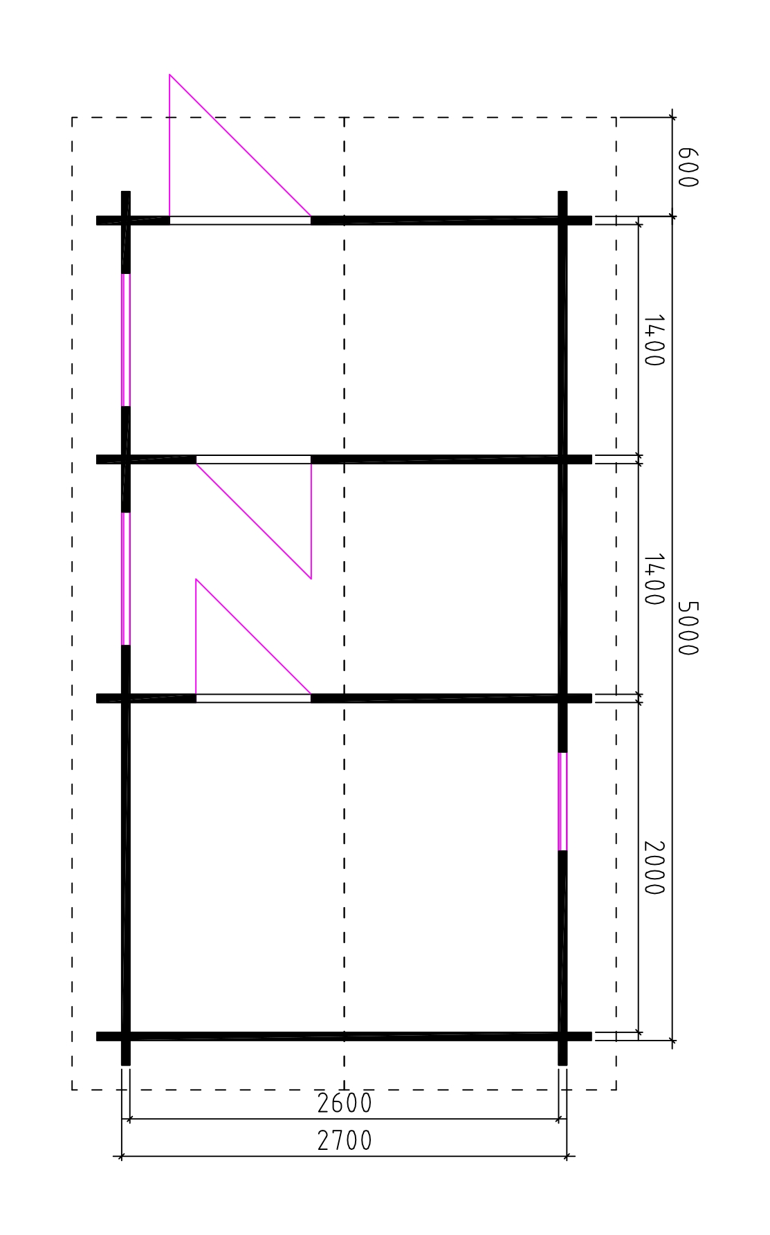 Sauna plaan | Plan of sauna